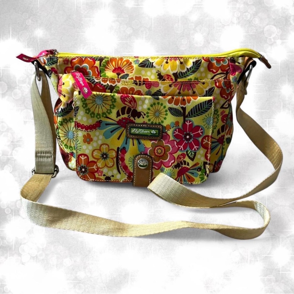 Lily Bloom Colorful Boho Inspired Shoulder Bag